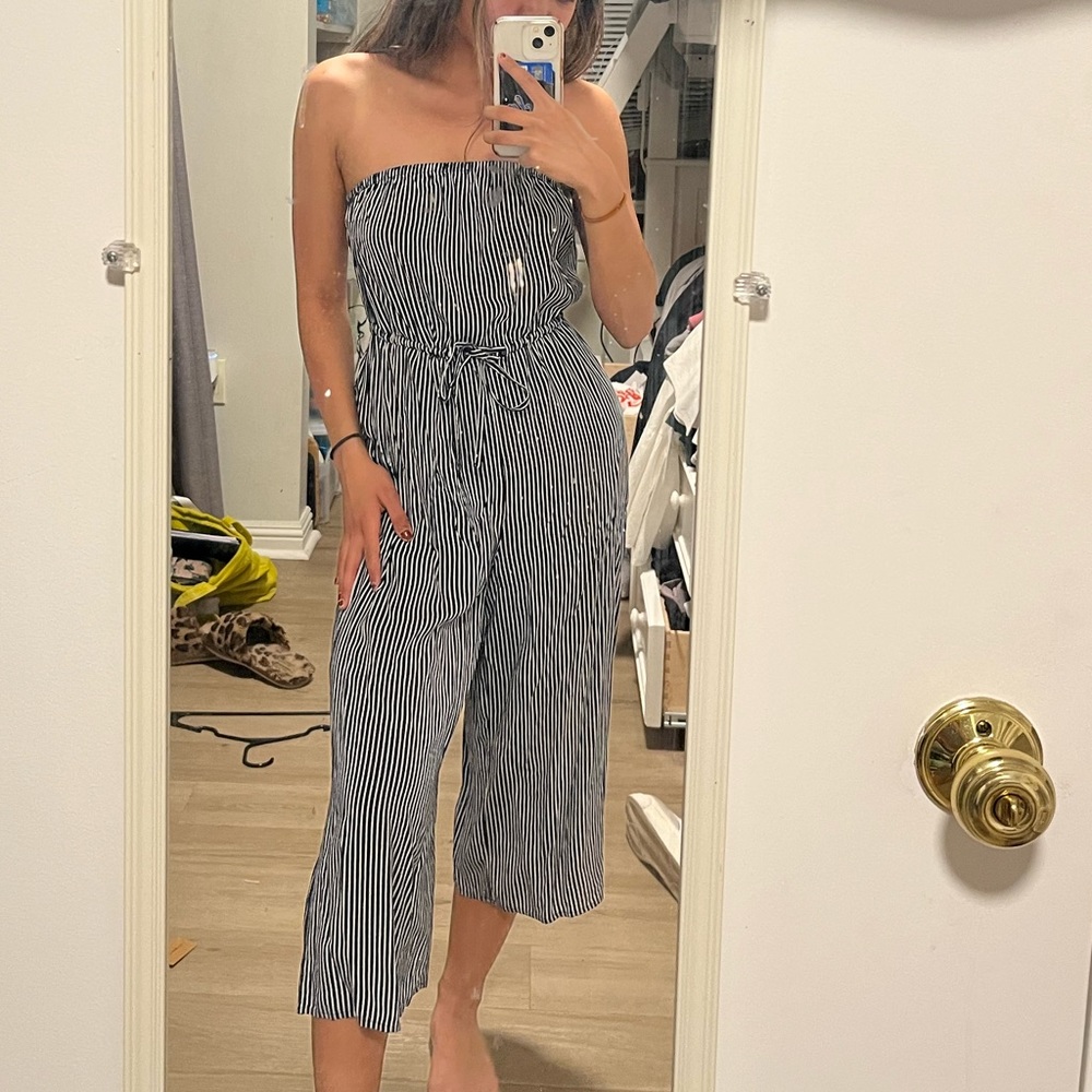 Cotton On Strapless Jumpsuit | Size S